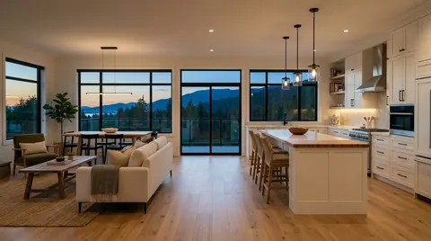Interior of a whole-home renovation project